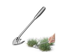 Outil de désherbage - Dissolvant d' en Acier Inoxydable - Outil à Main à Double Tranchant pour pelouse de Jardin Chardons de Potager