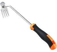 Outil de Désherbage Manuel,Désherbeur à Main Outils avec Poignée,Outils de Désherbage pour Jardin,Outils de Jardinage,Cadeaux pour Les Amateurs de Jardinage (Poignée en Caoutchouc à 4 Dents)