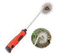 Outil de désherbage outil de désherbage de jardin, outil de désherbage de jardin portable outil de désherbage de déracinement des mauvaises herbes, outil de désherbage à 4 dents en acier au manganèse