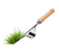 Outil de désherbage - outil de jardin portable pour éliminer les mauvaises herbes, pales ergonomiques longues avec poignée antidérapante pour le jardinage intérieur et extérieur, plantation de fleurs