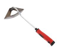 Outil de Désherbage Petit, Houe de Jardin Portable Rouge, Acier Inoxydable
