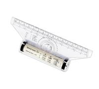 Outil de dessin de 15 cm - Échelle de mesure - Règle roulante - Règle parallèle - Règle multifonctionnelle pour l'école, le bureau, l'architecture