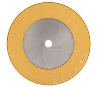 Outil de dessin de cercle, accessoires de courtepointe Règle Otary en métal Règle de modèle de cercle rond Réutilisé Échelle précise pour le bureau de dessin de conception