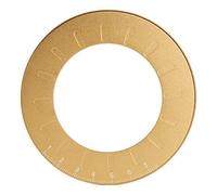 Outil de dessin de cercle modèle de mesure en acier inoxydable polyvalent pour les artistes et artisans du travail du bois