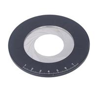 Outil de Dessin de Cercle, Règle de Modèle Ronde Rotative Réglable Noire avec Couteau à Découper pour le Travail du Bois et le Bricolage