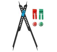 Outil de dessin de diviseur proportionnel - Architect Measuring Scale Finder, Localisateur de souverains de précision | Outil de receveur View Artist, Guide des valeurs des roues de couleur pour les