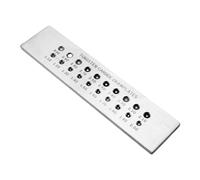 Outil de dessin de fil en acier pour bijoux - Outil de façonnage de texture en acier - Convient pour les artisans