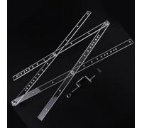 Outil de dessin pantographe pour agrandir et réduire les dessins - Ratio réglable - Instrument de copie de précision pour artistes, artisans, étudiants avec stylo à dessin et pointes (style B)