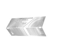 Outil de dessin parallèle pour angles et marquage, outil de marquage en acier inoxydable, règle de marquage pour la construction