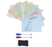 Outil De Dessin Quadrillé D'art Réutilisable Développer La Pensée Logique Et L'imagination Développement De Motricité Fine Aide Pédagogique À Symétrie En Classe