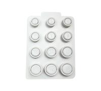 Outil de détermination de la taille des bagues avec construction en plastique renforcé et indicateurs de taille visibles, accessoire de montage de bijoux, accessoire professionnel de dimensionnement