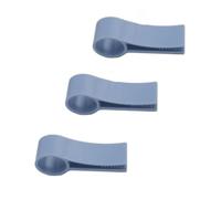 Outil de détorsion de câble réseau pour câbles CAT5, CAT5e, CAT6, CAT7, lisseur de fils et séparateur de paire, outil de gestion de fils en plastique pour projets de réseautage (3 pièces, bleu)