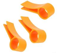 Outil de détorsion de câble réseau pour CAT5 pour CAT6 CAT7 - Redresseur de fils et séparateur de paire pour câbles Ethernet, outil de gestion des fils en plastique (3 pièces, jaune)