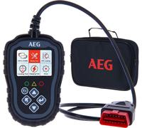 Outil de diagnostic - AEG - OBD2 Evol 2 - Test démarrage - État circuit de charge - Lecture codes défauts