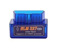 Outil de Diagnostic Auto OBD2, Outils Diagnostics Système Moteur OBD-II, Mini Scanner OBD2 Bluetooth V2.1, Elm 327 Outils Diagnostics Système Moteur OBD-II, pour Android, iOS et Windows