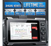 Outil de diagnostic automatique bidirectionnel KINGBOLEN S6 ELITE - Diagnostic de tous les systèmes, 15 réinitialisations spéciales, protocole CAN FD, accès à la passerelle FCA, scanner de codes OBD2