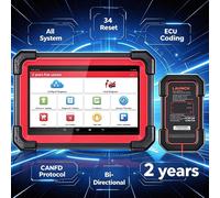 Outil de diagnostic automobile LAUNCH X431 CRP919E BT, scanner OBD OBD2, Dbscar VII 7, auto-scan, 31+ réinitialisations, CAN FD, DoIP, codage ECU EU UK RU Version