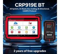 Outil de diagnostic automobile LAUNCH X431 CRP919E BT, scanner OBD OBD2, Dbscar VII 7, auto-scan, 31+ réinitialisations, CAN FD, DoIP, codage ECU EU UK RU Version