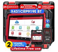 Outil de diagnostic bidirectionnel LAUNCH X431 CRP919E BT 2026, Scanner de diagnostic complet du système, 31+ fonctions de réinitialisation, Codage ECU, CANFD&DOIP, Guide V.A.G. EU version