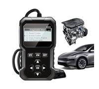 Outil De Diagnostic De Voiture - Lecteur De Code De Scanner Obd Automobile | Moniteur Multilingue Compact D'abs D'essai De Capteur D'oxygène De Tension De Batt | Dispositif D'analyse Des Pannes Moteur