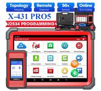 Outil de diagnostic Launch X431 PRO5, outil de programmation ECU avec scanner OBD2 SmartLink J2534, Launch PRO5 EU Version