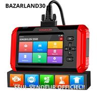 Outil de Diagnostic OBD2 - KINGBOLEN - S500 - 4 Systèmes - Écran Tactile 5 pouces - Mises à Jour Wi-Fi