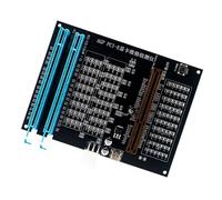 Outil de diagnostic professionnel GPU pour cartes AGP et PCIE 16X détecte les courts-circuits de mémoire et ouvre le testeur d'affichage VGA