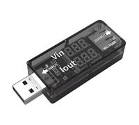 Outil de diagnostic USB avec écran LCD - Détection de protocoles de charge - Stabilité électrique - Consommation d'énergie et évaluation des blocs d'alimentation - Testeur