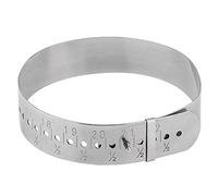 Outil de dimensionnement de bracelet |Jauge de mesure de bracelet en acier inoxydable 5 à 9 pouces |Outil de fabrication de bijoux réglable pour la taille du poignet, l'artisanat