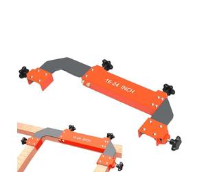 Outil De Disposition D'encadrement - 42 X 22,5 X 5,5 Cm, D'aluminium Robuste 1 110 G, Carré De Positionnement De Règle Intégré | Installation De Matériel Professionnel Bricolage Menuiserie A