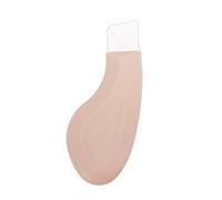 Outil de dissolvant noir Silicone Face Scraper Spatule Spatule pour les épurateurs de la peau adaptés aux voyages pour le nettoyage en profondeur Men de douceur Peau