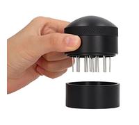 Outil de Distribution de café, Agitateur de café Expresso, Outil D'agitation de café Distributeur D'aiguilles de café Aiguille en Acier Inoxydable 51MM/53MM/58MM en Option, avec (58MM)