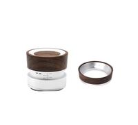 Outil De Distribution De Café Italien À Gravité, Compatible Avec Le Distributeur De Café AIRFLOW 58,5 Mm, Accessoire Professionnel À Profondeur Réglable(Magnetic Silver 2pcs)