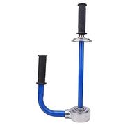 Outil de Distribution de Film Etirable Gamme de Films Réglable 12~20 Pouces Emballage Manuel de Film Etirable Emballage Matériau en Acier au Carbone(Bleu)