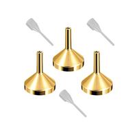 Outil de distribution de liquide de parfums de de liquide d ' entonnoir en métal de 3 pièces pour des parfums de bouteille d ' eau de laboratoire