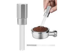 Outil de distribution, distributeur, 10,2 x 2,2 x 2,2 cm, fouet professionnel avec base magnétique, outils pour mélanger le café pour un bourrage constant, machines portables, utilisation pour enfants