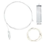 Outil de dragage de tuyau de vidange | Nettoyeur de paille antidérapant, gadgets ménagers multi-usages, brosse spirale mince flexible pour la maison