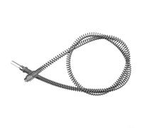 Outil de dragage de tuyaux avec connecteur de perceuse électrique, design à ressort pour nettoyage efficace des canalisations de cuisine et de salle de bain (A)