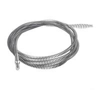 Outil de dragage de tuyaux avec tête à ressort pour nettoyage des canalisations de salle de bain et de cuisine, compatible avec perceuse électrique, convient pour l'entretien des égouts et des