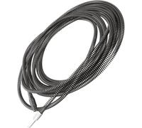 Outil de dragage de tuyaux en acier de type boîte de 8 mètres, outils de débouchage d'égout, drainage de perceuse électrique, compatible avec la plupart des perceuses électriques courantes, 1 pièce
