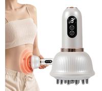 Outil de drainage lymphatique - Masseur à lumière rouge à 3 modes et 9 niveaux, machine de sculpture corporelle sans fil avec 18 têtes pour les jambes, les bras, le ventre