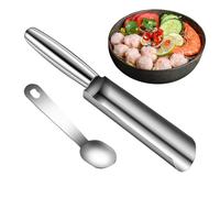 Outil De Fabrication De Boulettes De Viande - Machine Manuelle Antiadhésive | Moule À Boules De Forme Professionnelle Pour Pâte À Biscuits, Sorbet Et Boulettes De Poisson - Pelle De Cuisine Pour
