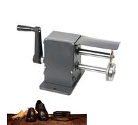 Outil de fabrication de chaussures fait à la main pour une coupe précise du cuir et du caoutchouc, coupe-bas en acier inoxydable avec poignée pliable