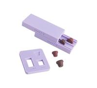 Outil de fabrication de perles en argile robuste avec perforatrices pour boucles d'oreilles uniformes et projets d'artisanat Outil de poinçonnage de boules d'argile pour bijoux