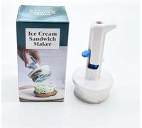 Outil de fabrication de sandwichs à la crème glacée, moule à une main pour hamburgers et biscuits faits maison, convient pour les cuisines et les magasins de desserts