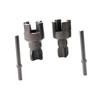 Outil De Fabrication Filetage En PVC Pour Perceuse Électrique Enfileur Tuyaux Plastique Matrices Filetage PVC 1/2 Pouces Et 3/4 Pouces Plomberie Polyvalente