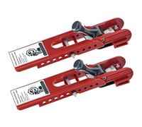 Outil de façade - 2 appareils de façade de 7,9 mm - Jauge de montage chevauchement - Pour travaux de menuiserie, transformation, construction, maison, toit, terrasse, sol, installation