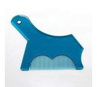 Outil de façonnage de barbe transparent pour une coupe précise - Guide de toilettage pour homme - Poils du visage - Moustache - Bouc - Lignes symétriques - Réutilisable - Durable - Pochoir facile