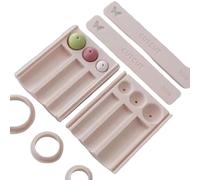 Outil de façonnage de boules d'argile avec design anti-adhésif, outil de moulage de perles pour la fabrication de bijoux et les loisirs créatifs, accessoires de moulage d'argile