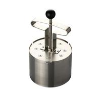 Outil de façonnage de briquette de qualité professionnelle en acier pour cuisine créative et fêtes (114 chars) Presse à riz en nid d'abeille